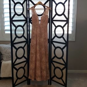 BCBG gown